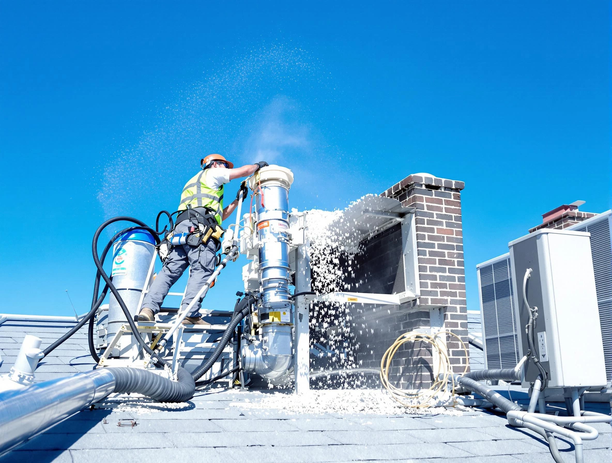 Expert roof dryer vent cleaning by Jonesboro Dryer Vent Cleaning in Jonesboro