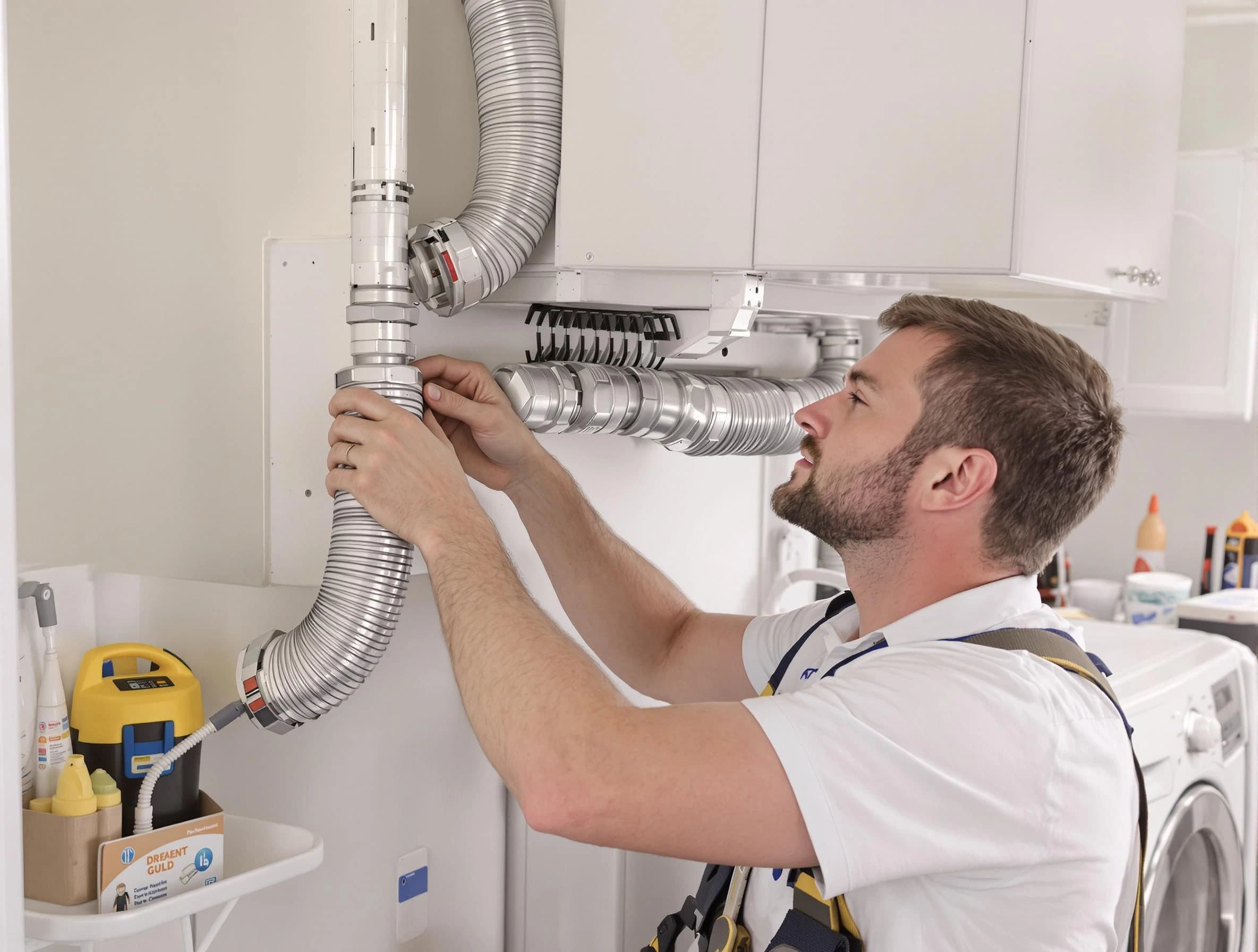 Professional dryer vent repair and installation by Jonesboro Dryer Vent Cleaning in Jonesboro