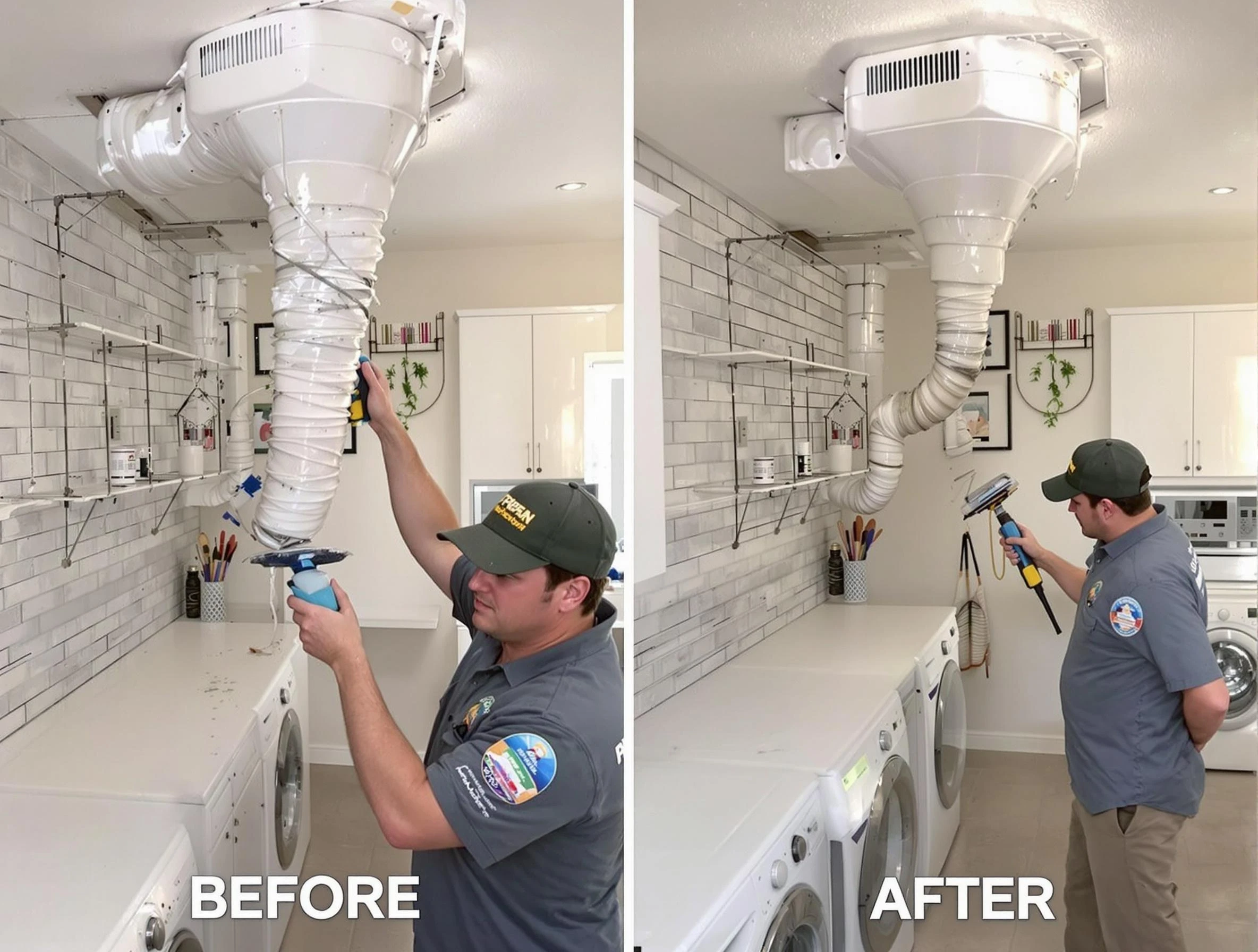 Professional dryer exhaust vent cleaning by Jonesboro Dryer Vent Cleaning in Jonesboro